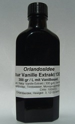 Vanille Extrakt Sirup